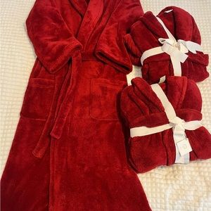Pottery Barn Fleece Robes